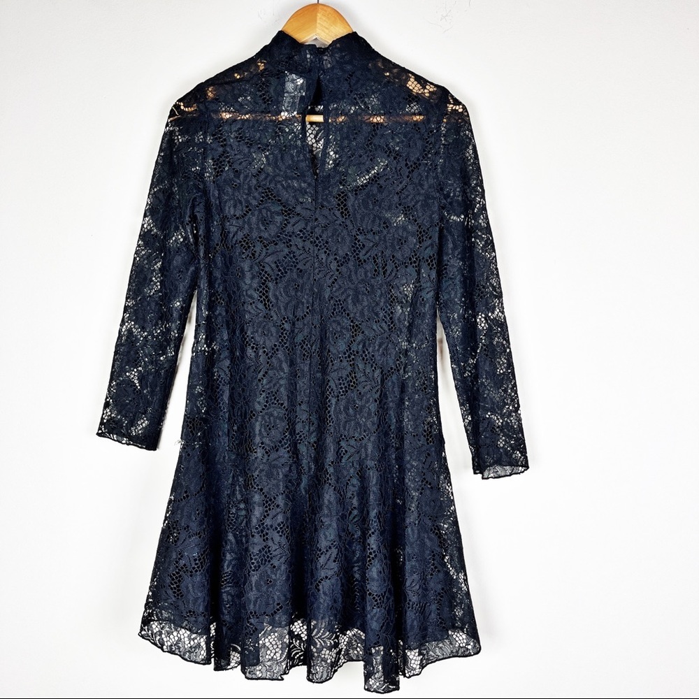 2/$30 H&M Lace Mock Neck Dress XS - Picture 5 of 7